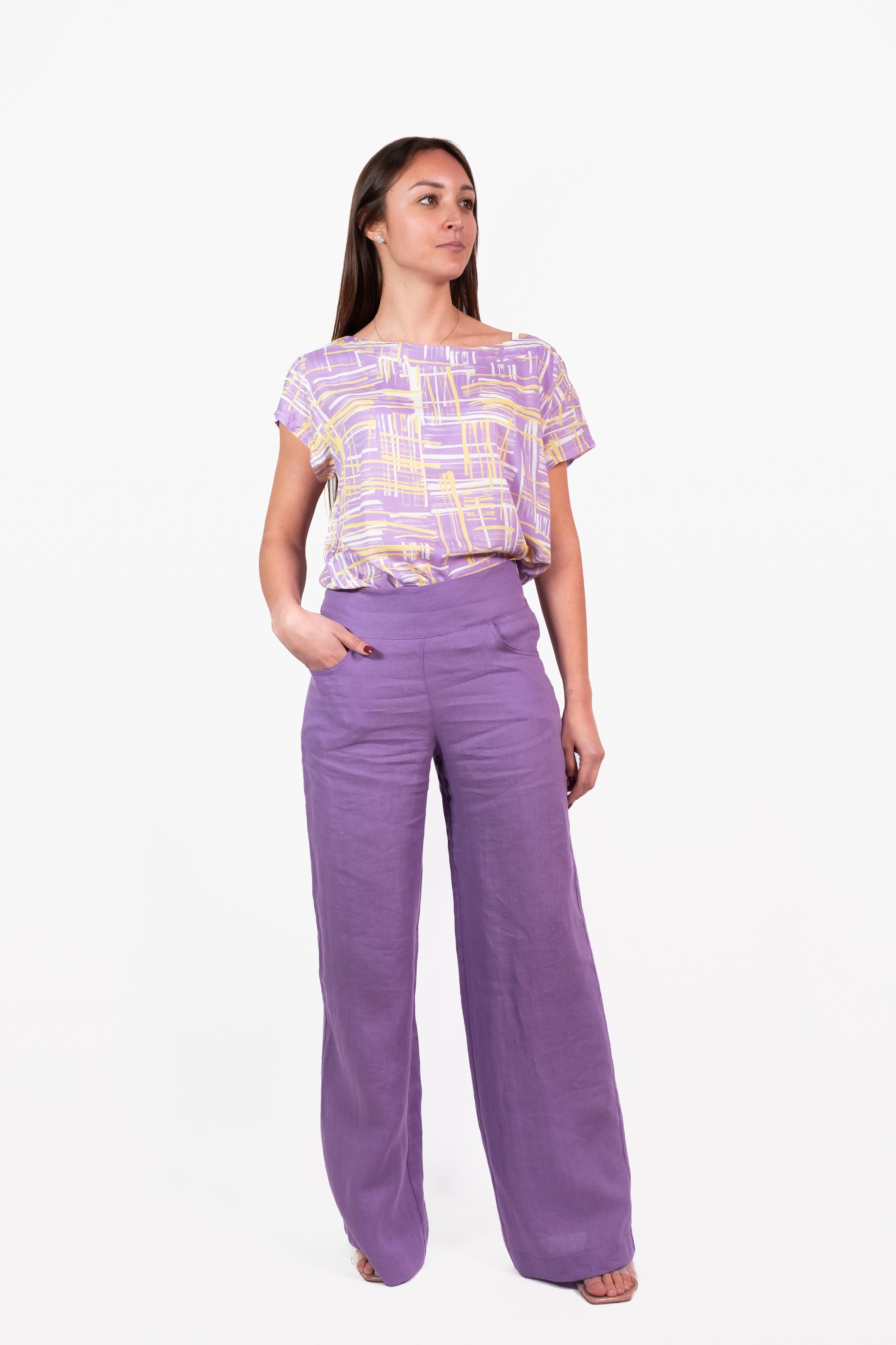 pantalone palazzo ampio