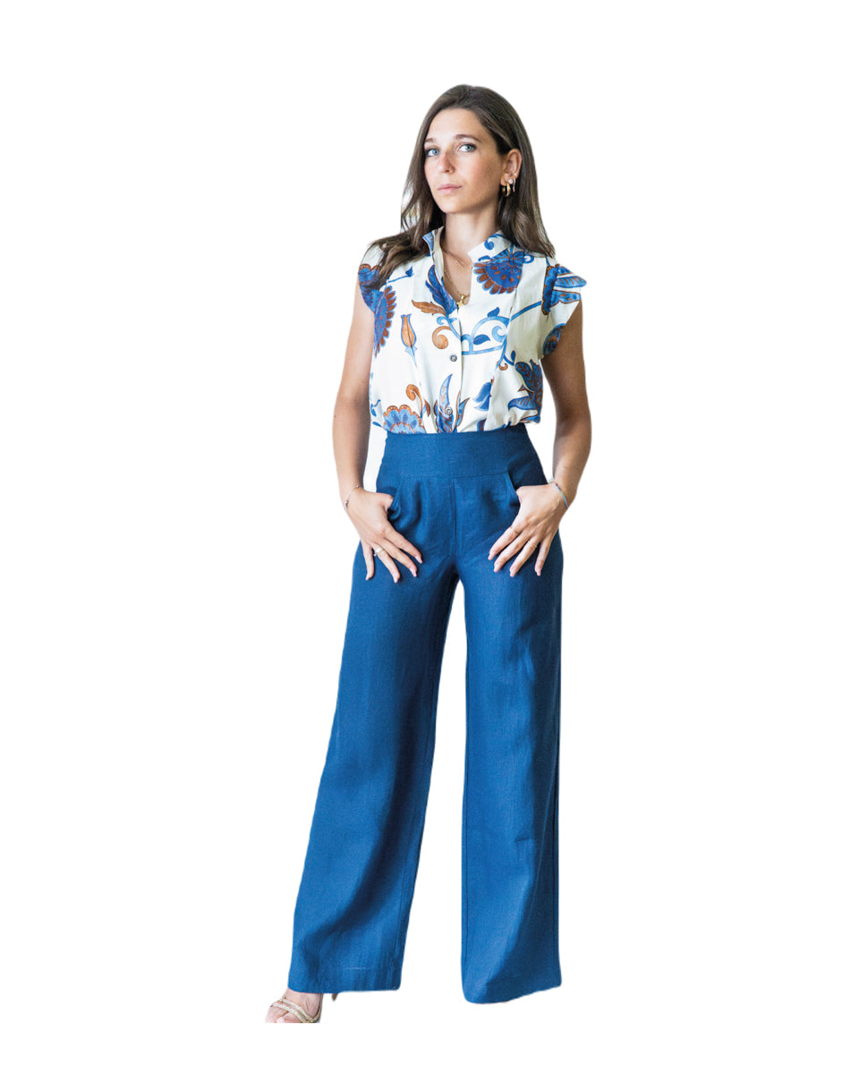 pantalone palazzo ampio