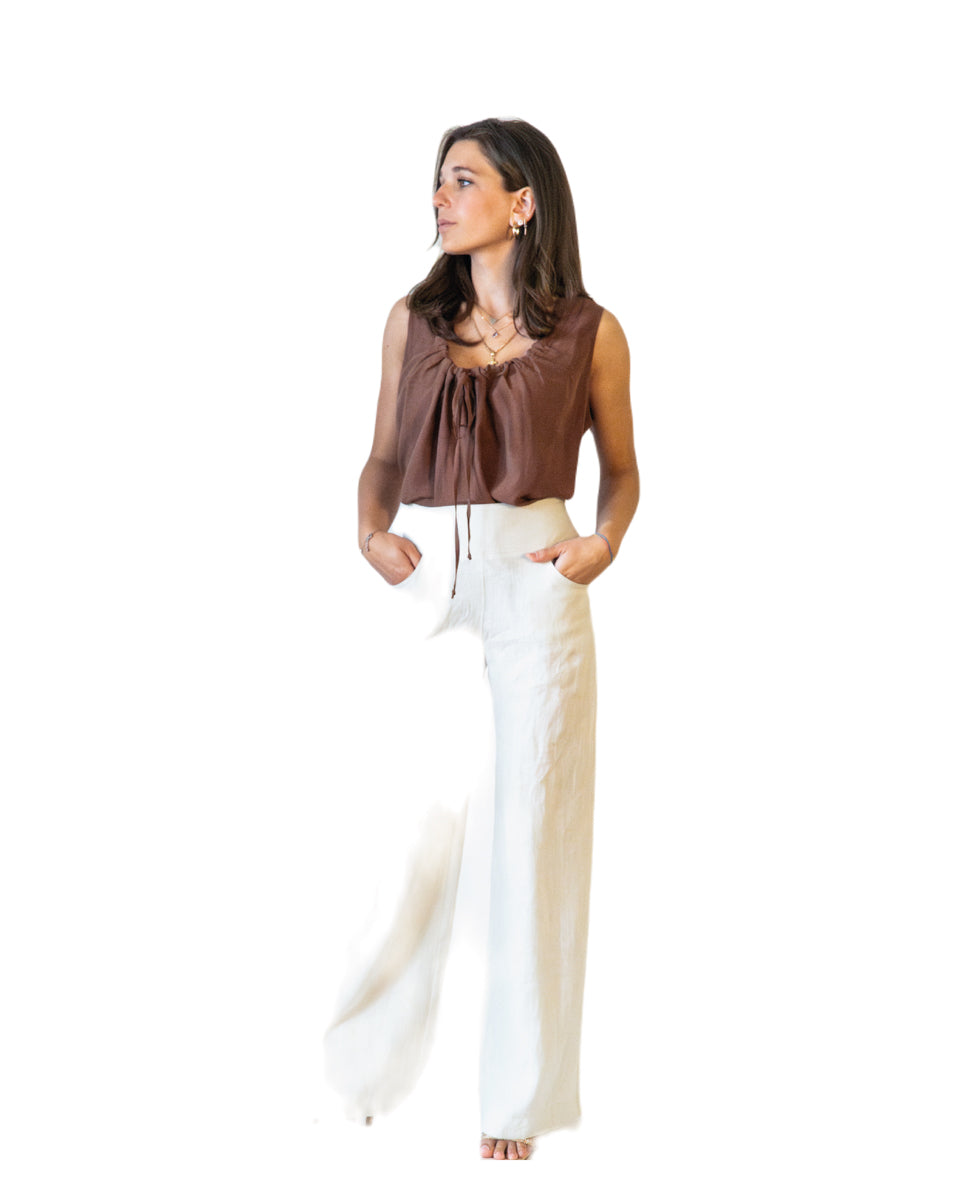 pantalone palazzo ampio